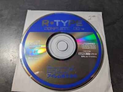 R-Type Complete CD (PC Engine CD, 1991) JAPANESE DISC ONLY Super CD He System - Image 1 of 2