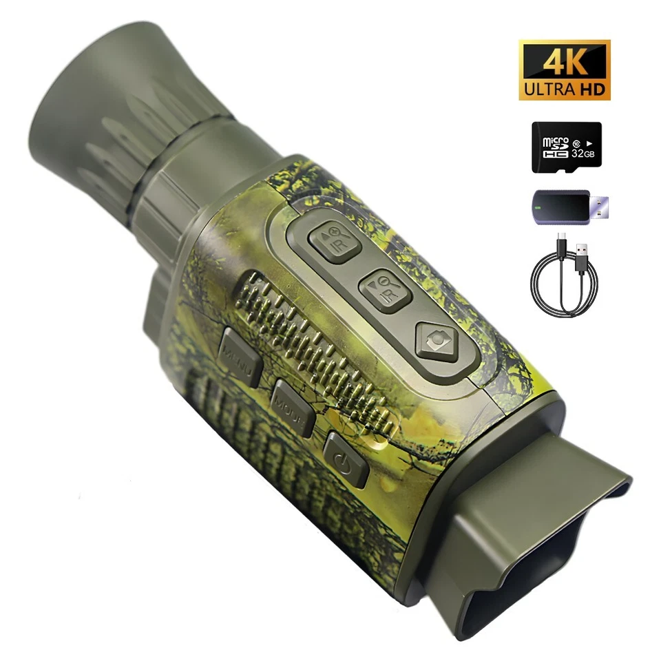 Gafas de visión nocturna - Monoculares de visión nocturna 4K equipo y equipo de pesca Foto 1 de 4