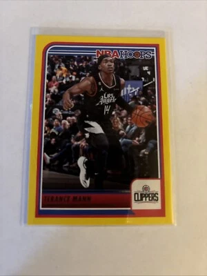 2023-24 Panini NBA Hoops - Yellow #130 Terance Mann - Image 1 of 2