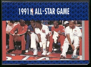 1991-92 Fleer #233 1991 All-Star Game - Picture 1 of 2