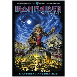 IRON MAIDEN World Tour 2025 England Programm Run For Your Lives Heft Programme - Bild 1 von 1