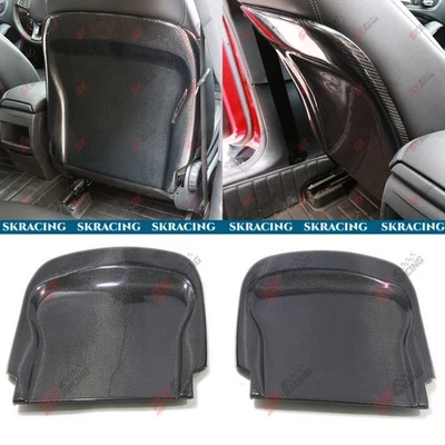 DRY CARBON Seat Back Covers Trims bodykit For Mercedes Benz CLA200 250 CLA45AMG - Image 1 of 4