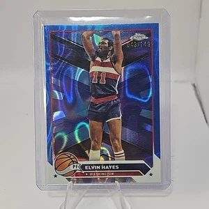 2024 Topps Chrome Basketball Elvin Hayes Blue Lava Parallel #D/149 - Bild 1 von 2