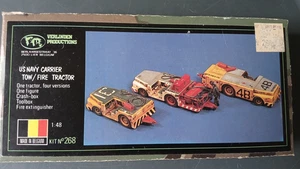 Verlinden 268 1/48 US Navy carrier tow/fire tractor - Picture 1 of 2