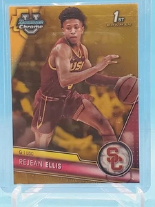 REJEAN ELLIS 2024 BOWMAN CHROME U GOLD REFRACTOR AUTO/RC #29 5/50 - Picture 1 of 2