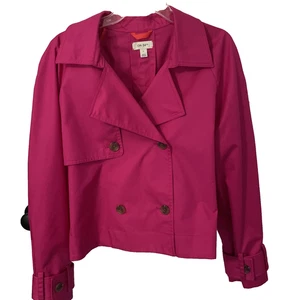 Neu ohne Etikett On 34th Damen Regenmantel/Jacke rosa L Herbst  - Bild 1 von 4
