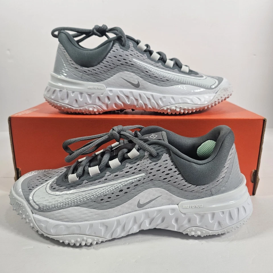 Zapato de softbol Nike Alpha Huarache Elite 4 Turf para mujer talla 8,5 DV0496 012 sin tapa Foto 1 de 4