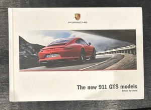 PORSCHE 911 991 GTS GTS/4 COUPE CABRIO TARGA PRESTIGE BROCHURE 2017 - 2019 USA - Picture 1 of 5