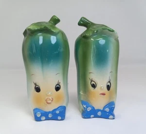 Lote de 2 cocteleras antropomórficas Japón caprichosas años 60 fecha 25 de diciembre 1965 regalo 4" - Imagen 1 de 16