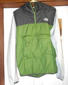North Face HOODED Jacket sMALL S MENS Windwall LIGHT WEIGHT Packable WINDBREAKER - Picture 1 of 8