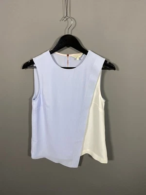 TED BAKER Top - Size 1 UK8 - Blue & White - Great Condition - Women’s - Image 1 of 3