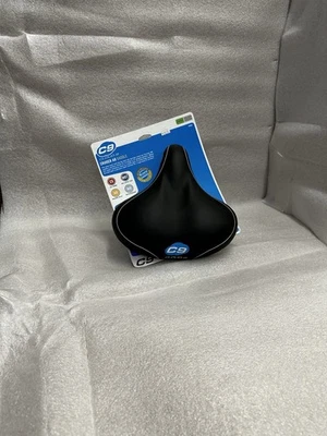 Cloud-9 Cruiser Select Airflow Saddle, 10.5" x 10.75", Black Soft Touch Vinyl - Image 1 of 4