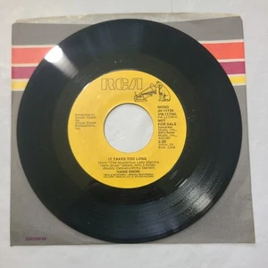 Hank Snow ~ It Takes Too Long/ Same ~ RCA Promo 45 RPM Record - Picture 1 of 4