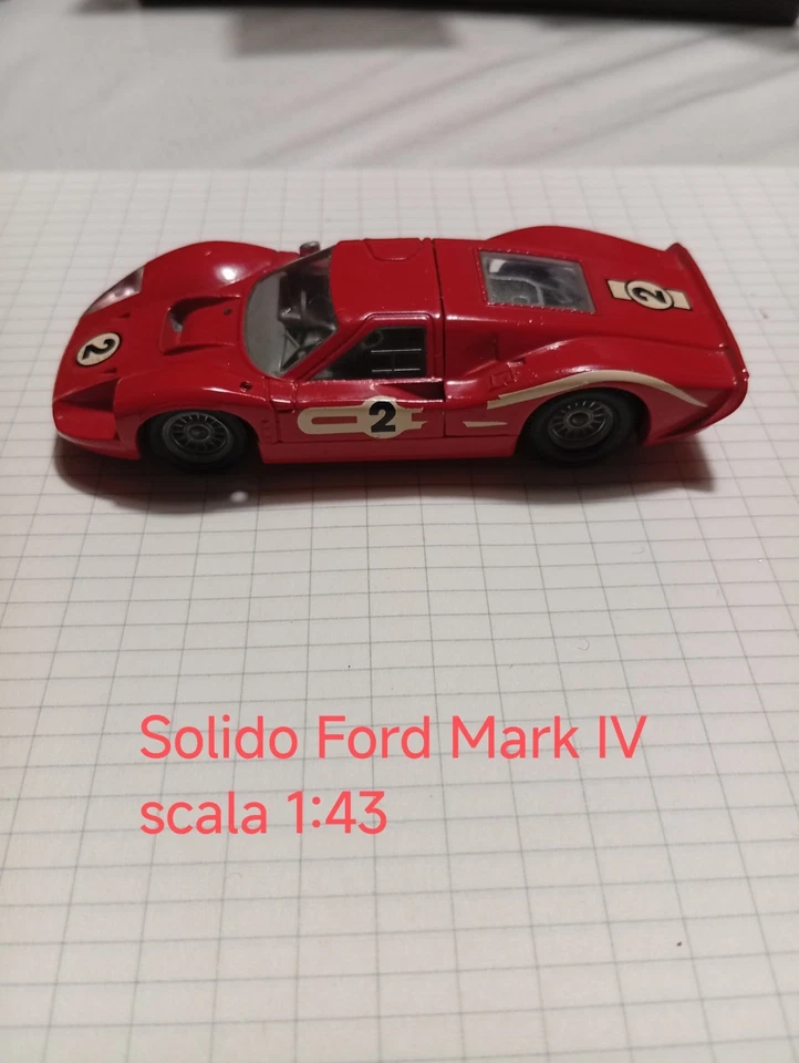 FORD MARK IV  SOLIDO  1:43  - Immagine 1 di 1