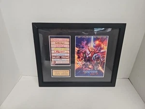 Guardians of the Galaxy framed + signed replica - Picture 1 of 1