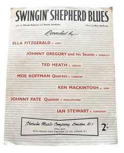 SWINGIN' SHEPHERD BLUES Moe Koffman music sheet - Picture 1 of 2