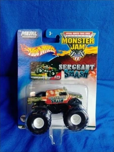 Hot Wheels Monster Jam Metal Collection Sergeant Smash #23 scala 1:64 2002 - Foto 1 di 5