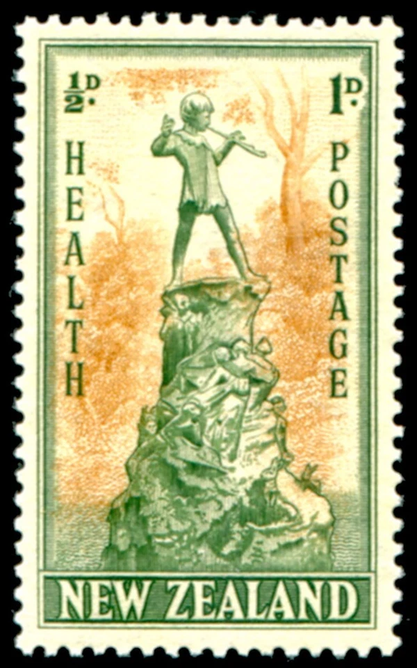 New Zealand 1945 Health 1d + 1/2d Peter Pan MNH - SG 665 - Image 1 of 1