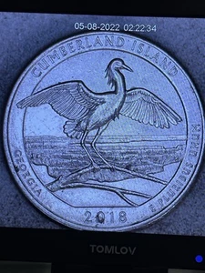 2018-P Quarter Dollar DDO,DDR, Die Error - Picture 1 of 17