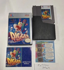 Nes Digger T Rock Complete In Box, Excellent Condition CIB - Picture 1 of 8
