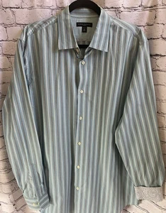 Banana Republic Classic Men’s L/S Button Up Flip Cuff Shirt Size XL 17-17.5 - Bild 1 von 5