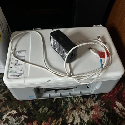 HP DeskJet F2280 All-in-One Printer with ink - Image 1 of 2