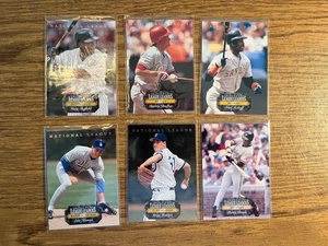1993 Leaf Triple Play League Leaders Baseball Complete Set - Picture 1 of 1