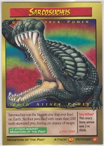 Sarcosuchus (Dinosaur Croc) Card Weird & Wild Creatures Trading Card Game TCG - Picture 1 of 1