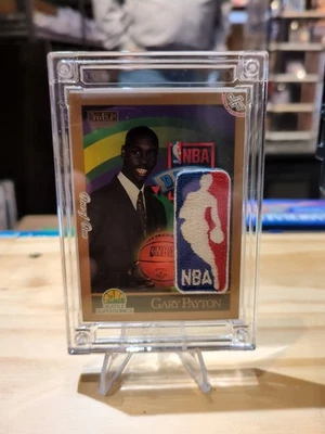 Jersey Fusion Gary Payton Sonics GU 1/1 Skybox RC NBA LOGOMAN!! Foto 1 de 4