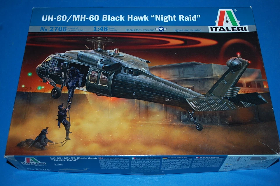Italeri 2706 - UH-60/MH-60 Black Hawk "Night Raid"  scala 1/48 - Immagine 1 di 1
