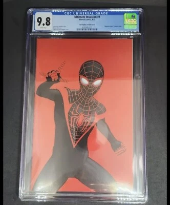 Ultimate Invasion 1 - CGC 9.8 - Miles Morales Negative Space - Image 1 of 2