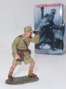 K&C IF015 Fuerzas Italianas 10o Oficial Regente Bersaglieri con Binos, PINTURA ASTILLADA - Imagen 1 de 8