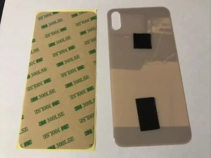 Back vetro Scocca Posteriore Per iPhone XS Max Oro Foro Big - Foto 1 di 1