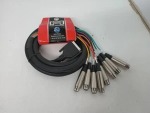 Serpiente equilibrada de audio Hosa Technology DTF-803 25A-XLR3F 3 M (9,9 pies) - Imagen 1 de 11