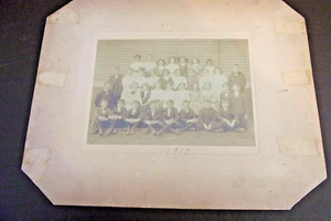 Antique Black & White Group Photograph 1909 Possibly School Picture - Bild 1 von 4