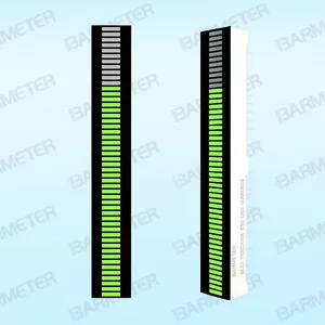 51segment 75mm LED Bargraph Display Ánodo Común - Verde - Imagen 1 de 5