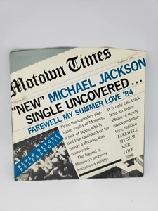 Michael Jackson - Farewell My Summer Love - 45 RPM 7" Vinyl Promo 1984 - Picture 1 of 3
