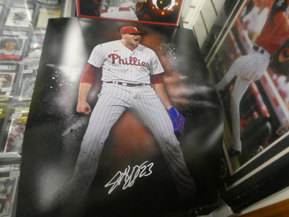 Foto firmada por Jeff Hoffman Philadelphia Phillies 16x20 certificado de autenticidad 2 Foto 1 de 1