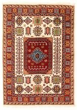 Traditional Hand-Knotted Medallion Carpet 5'6" x 7'9" Wool Area Rug