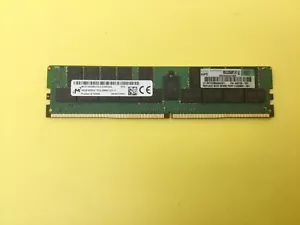 840759-091 HPE 64GB QUAD RANK X4 4RX4 DDR4-2666 PC4-2666V MEMORY 815101-B21 - Picture 1 of 5