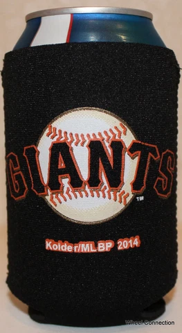 San Francisco Giants Baseball Pocket Beer Koozie Licensed MLB Can drink cooler Cover