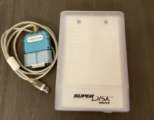 Imation Super Disk USB Drive for Macintosh SD USB M - No Power Cable Untested - Picture 1 of 4