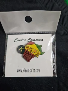 Kiwanis International Cheese Pin 2000 - Picture 1 of 3