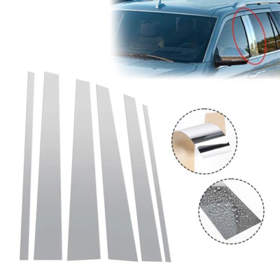 Postes de pilar laterales de puerta moldura de ventana para Lincoln Navigator/Ford Expedition 1997-17 Foto 1 de 4