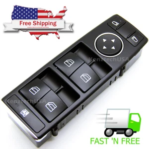 Master Driver Side Window Door Lock Switch For Mercedes W204 W212 C250 C300 E350 - Foto 1 di 11