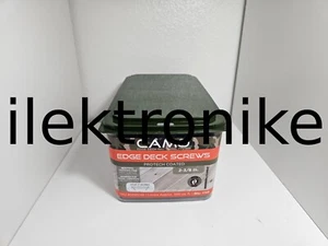Brand NEW CAMO Edge Deck Screws 1750-Count 2-3/8 in Coated Lumber Hardwood - Picture 1 of 3