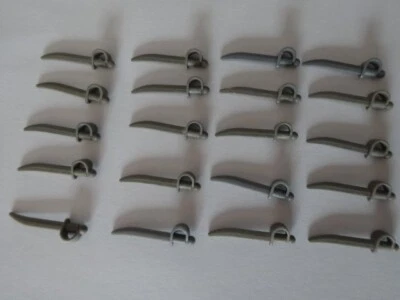 LEGO Lot de 20 épées sabres pour personnage figurines pirates western chevalier - Photo 1/3