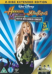Hannah Montana Y Miley Cyrus: Mejor de Ambos Worlds Concierto (2008) Largos DVD - Imagen 1 de 2