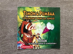 Notice/manuel timon pumbaa s'eclatent dans jungle (jeu non inclus/no game) PC FR - Imagen 1 de 2
