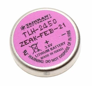 Tadiran TLH-2450 Spezial-Batterie Lithium (Li-SOCl2) 1/10 C 2 Pins | 3,6V 550mAh - Bild 1 von 2
